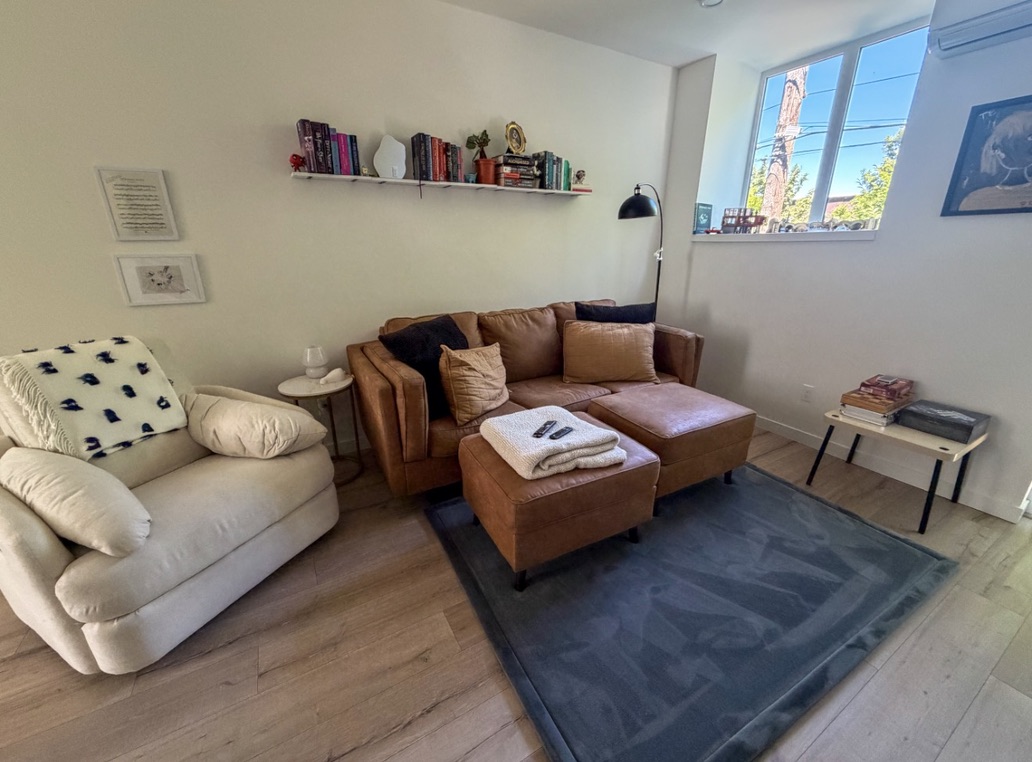 Bright living room