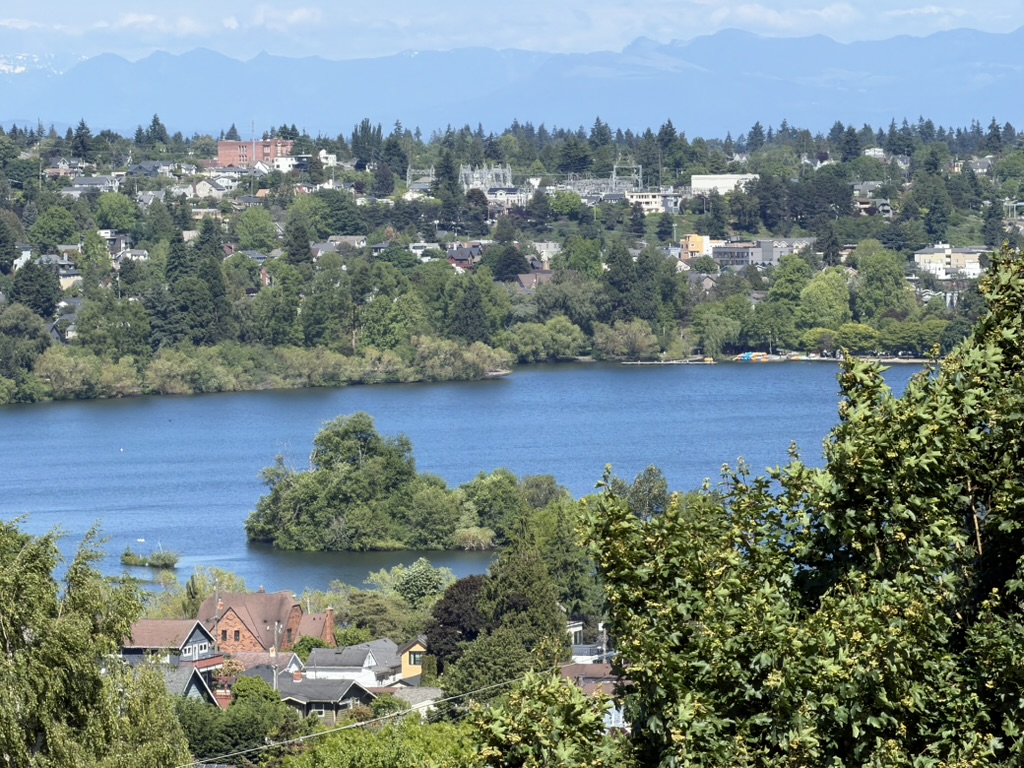 View toward Green Lake